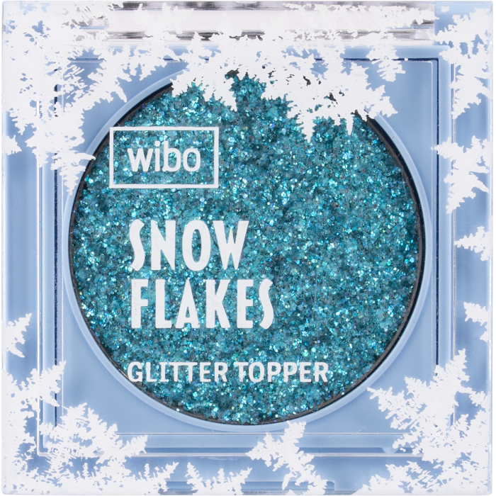 Ombre à paupières Snowflakes Glitter Topper - Wibo : 01: Arctic Sky - 1