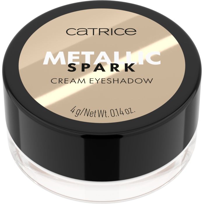 Ombre à paupières crème Metallic Spark - Catrice : 010-Champagne Chic - 1