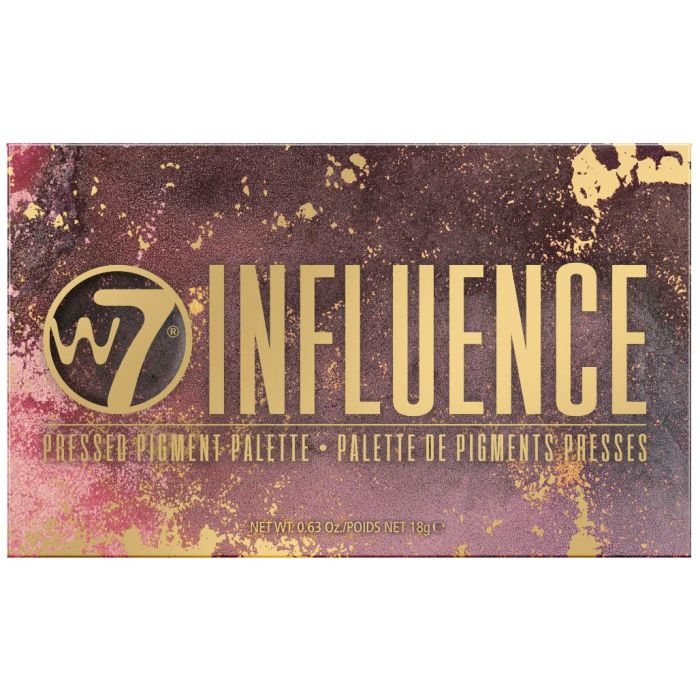 Palette de pigments pressés Influence - W7 - 1