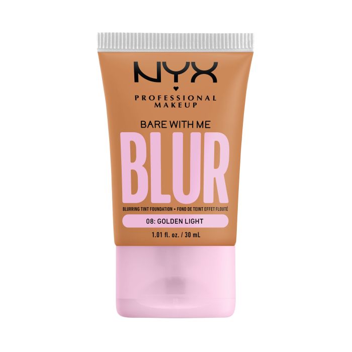 Bare with Me Blur Tint Cream Base de Maquillaje - Nyx : 08: Golden Light - 1