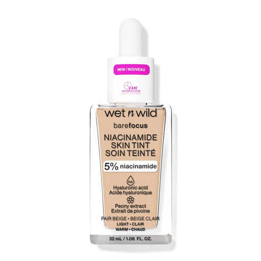 Base de Maquillaje Bare Focus Niacinamide Skin Tint - Wet N Wild: Fair Beige - 2