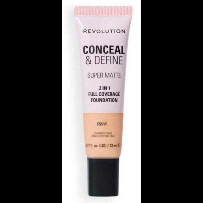 Fond de teint Conceal & Define - Make Up Revolution : F5NW - 1