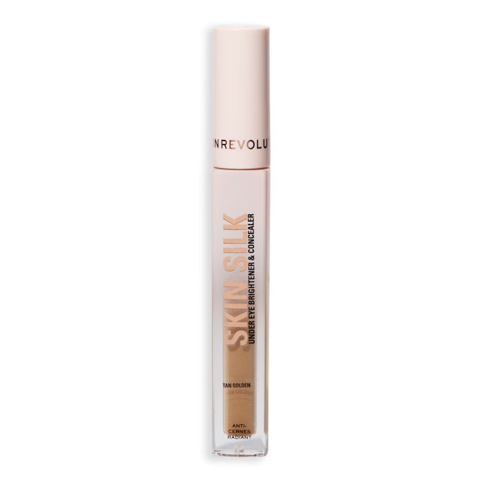 Sérum Illuminateur Contour des Yeux Silk Radiant 4ml - Make Up Revolution : Tan Golden - 1