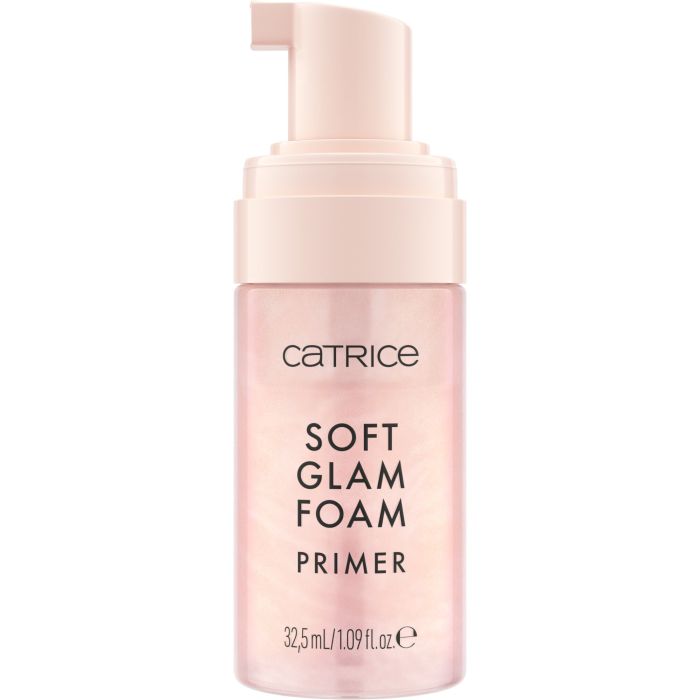 Prebase Espuma Soft Glam Foam Primer - Tono rosado translúcido - 32,5 ml - Catrice - 1