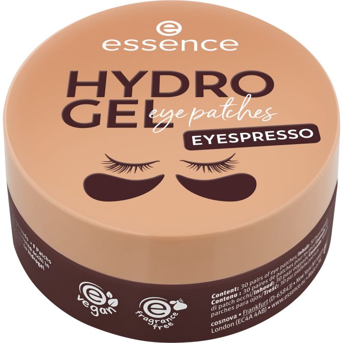 Hydro Gel Eyespresso Parches para ojos - Marrón - 30 pares - Essence - 1