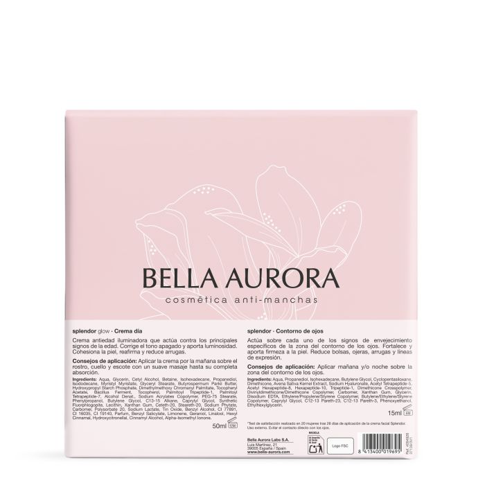 Pack Splendor Glow + Contour des Yeux - Bella Aurora - 4