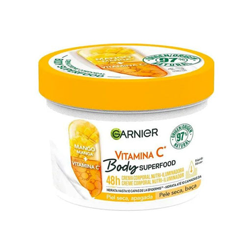 Crème Corporelle Bodyfood Mangue 380 ml - Garnier - 1