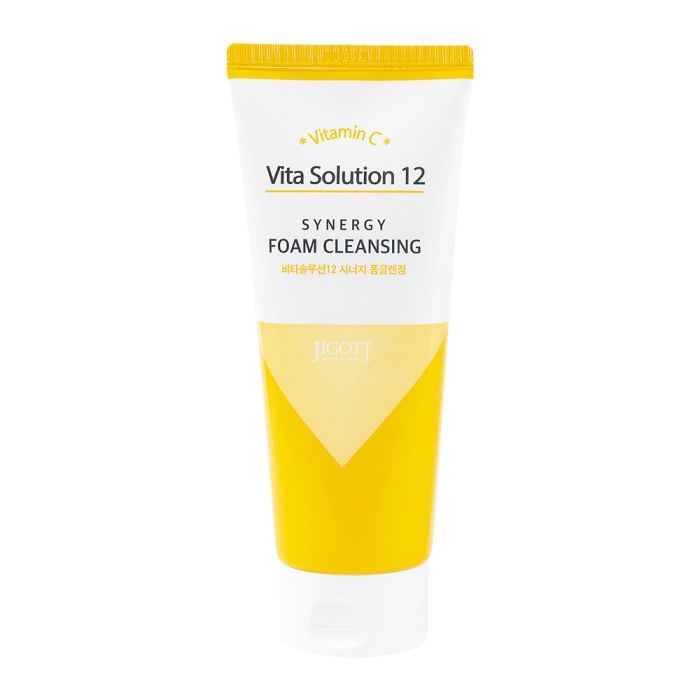 Vita Solution 12 Sinergy Espuma Limpiadora Facial - 180 ml - Jigott - 1