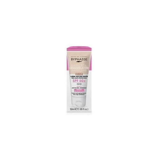 Crème Visage Anti-Âge Teintée Spf 50+ 50 ml - Byphasse - 1