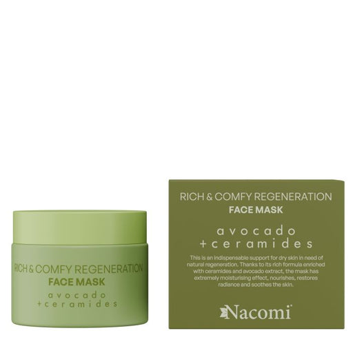 Masque pour le visage régénérant Rich - Confort Avocat 40 ml - Nacomi - 1