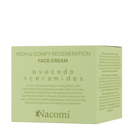 Riche - Confortable Crème Régénérante Visage Avocat 40 ml - Nacomi - 1