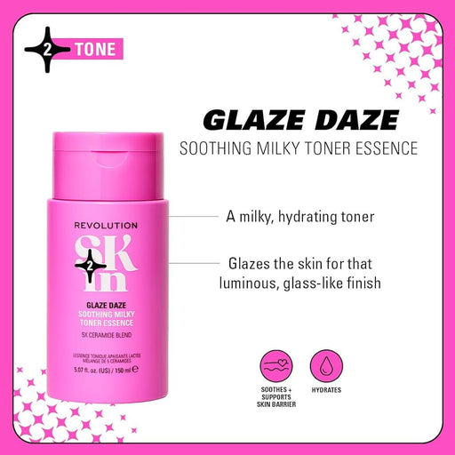 Tonique Visage Skin Glaze Daze 150ml - Make Up Revolution - 2