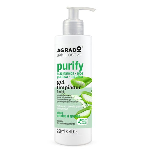 Gel Nettoyant Visage Purify 250ml - Agrado - 1