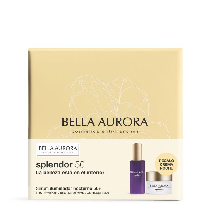 Pack Splendor Sérum Illuminateur de Nuit + Crème de Nuit - Bella Aurora - 3