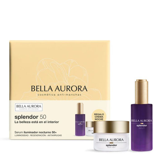 Pack Splendor Sérum Illuminateur de Nuit + Crème de Nuit - Bella Aurora - 1