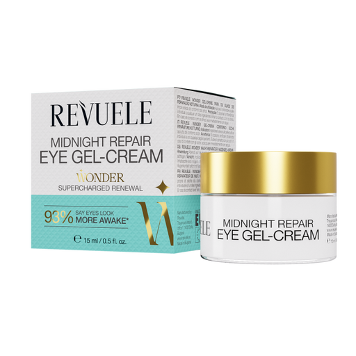 Gel-crème Réparateur Wonder Midnight pour les Yeux 15 ml - Revuele - 1