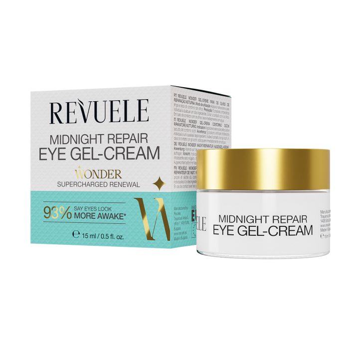 Gel-crème Réparateur Wonder Midnight pour les Yeux 15 ml - Revuele - 1