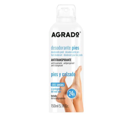 Déodorant pour les pieds Antitranspirant pour pieds secs 150 ml - Agrado - 1