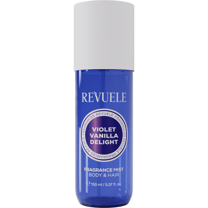 Brume pour le corps et les cheveux à la Vanille Violette 150 ml - Revuele - 1