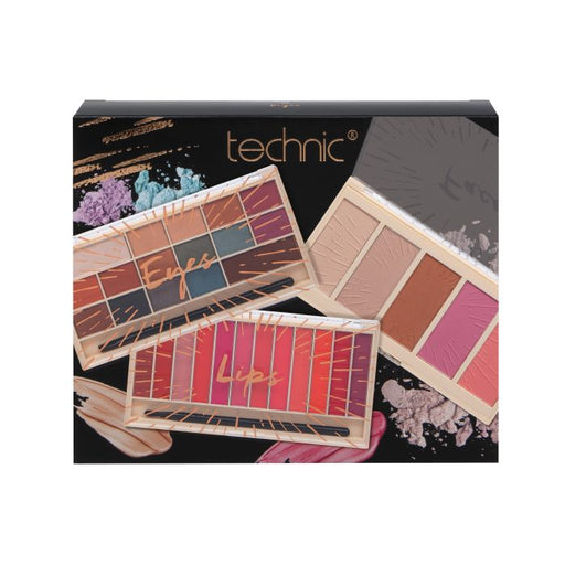 Ensemble de palettes pour le visage, les yeux et les lèvres - Technic Cosmetics - 1