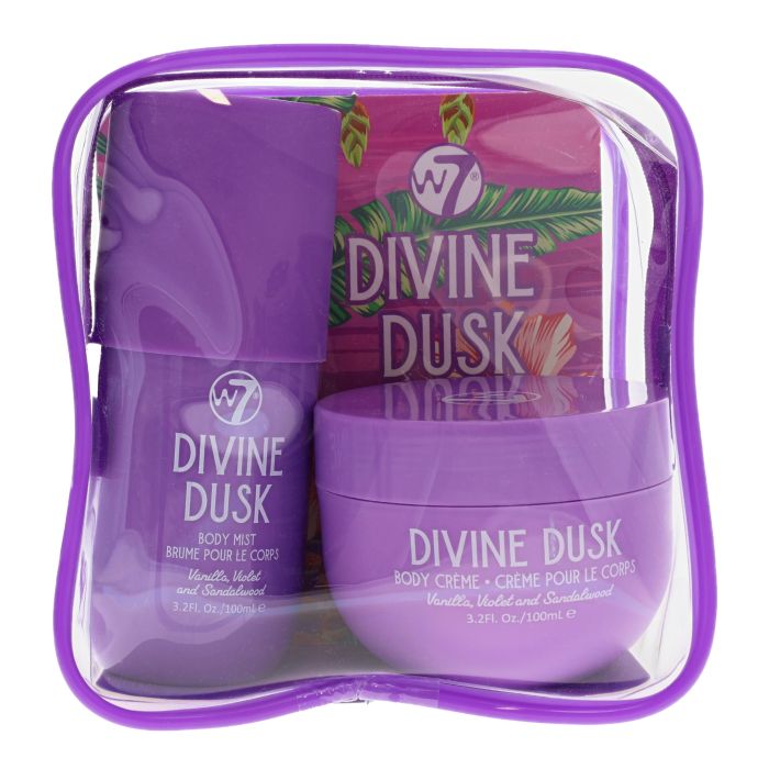 Body Mist & Body Creme Set - Divine Dusk - 100 ml - W7 - 1