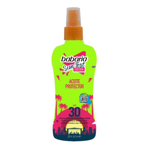 Sunfest Huile de Protection Solaire Spf 30 200 ml - Babaria - 1