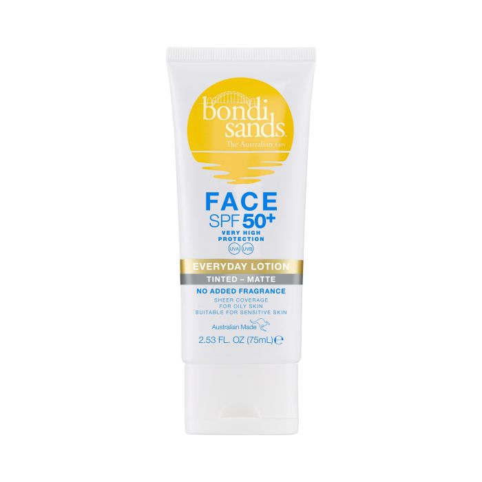Bondi Sands - Loción Facial Color Mate sin Fragancia SPF50+ - 75 ml - Bondi Sands - 1