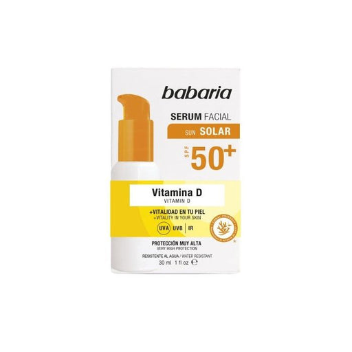 Sérum Solaire Visage Vitamine D SPF50+ 30ml - Babaria - 1