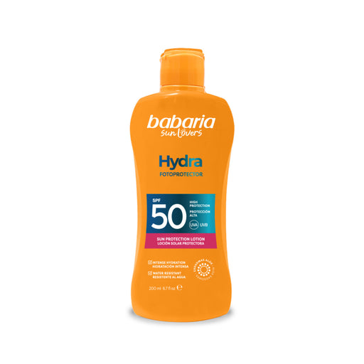 Remise de 16% ! Lait Solaire Protecteur Hydra Spf50 200 ml - Babaria - 1