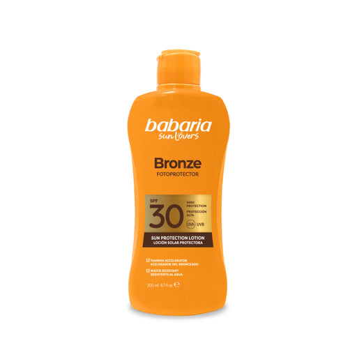 Lait Solaire Protecteur Bronze Spf30 200 ml - Babaria - 1