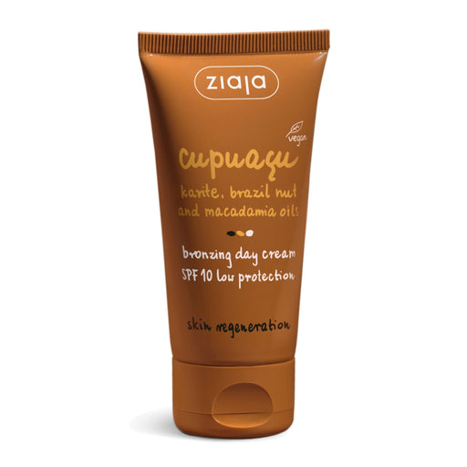Crème Visage Autobronzante de Jour au Cupuaçu SPF10 50 ml - Ziaja - 1
