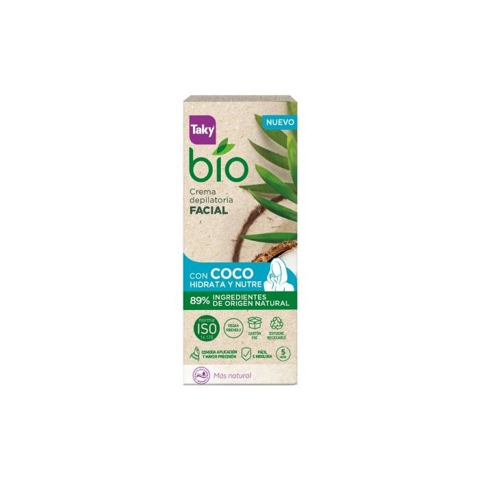 Taky - Crema Facial Depilatoria - Coco - 20 ml - Taky - 1