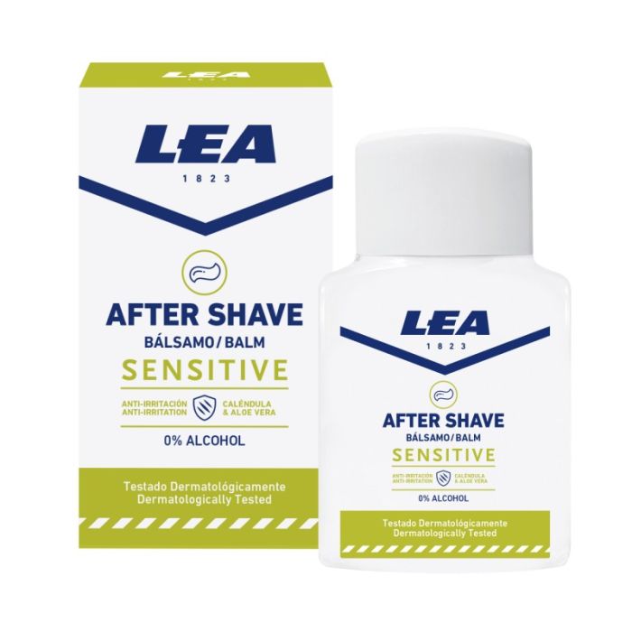 Lea - After Shave Bálsamo Sensitive 0% Alcohol - 125 ml - Lea - 1