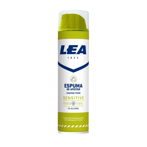 Lea - Espuma de Afeitar Sensitive 0% Alcohol - 250 ml - Lea - 1