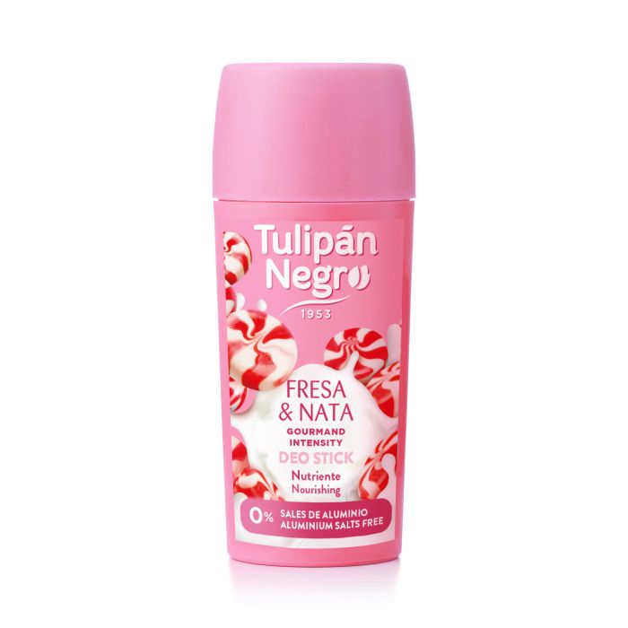 Déodorant Stick Gourmand Fraise - Crème 60 ml - Tulipan Negro - 1
