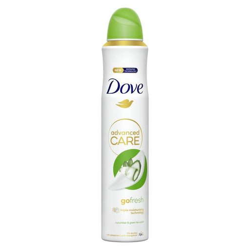 Déodorant Spray Antitranspirant Advanced Care Concombre 200 ml - Dove - 1