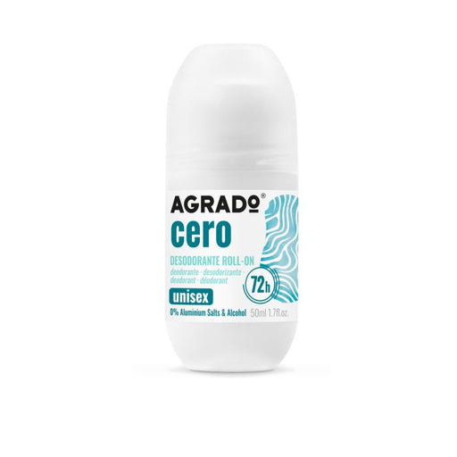 Déodorant anti-transpirant roll-on Zéro 50ml - Agrado - 1