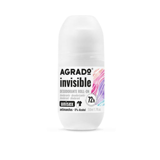 Déodorant Antitranspirant Roll-on Invisible 50 ml - Agrado - 1