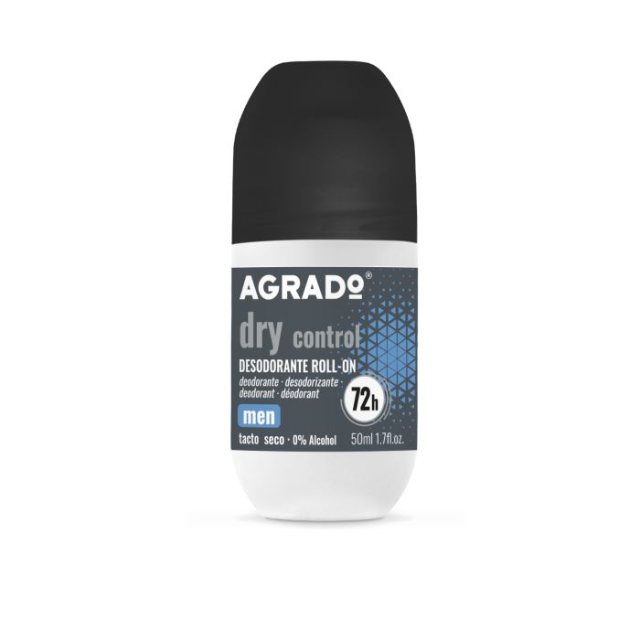 Déodorant Antitranspirant Roll-on Dry Control Men 50 ml - Agrado - 1