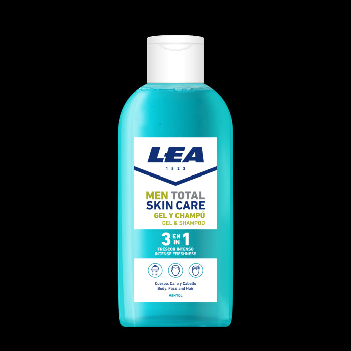 Gel de soins complet pour hommes et shampooing fraîcheur intense - Lea - 1