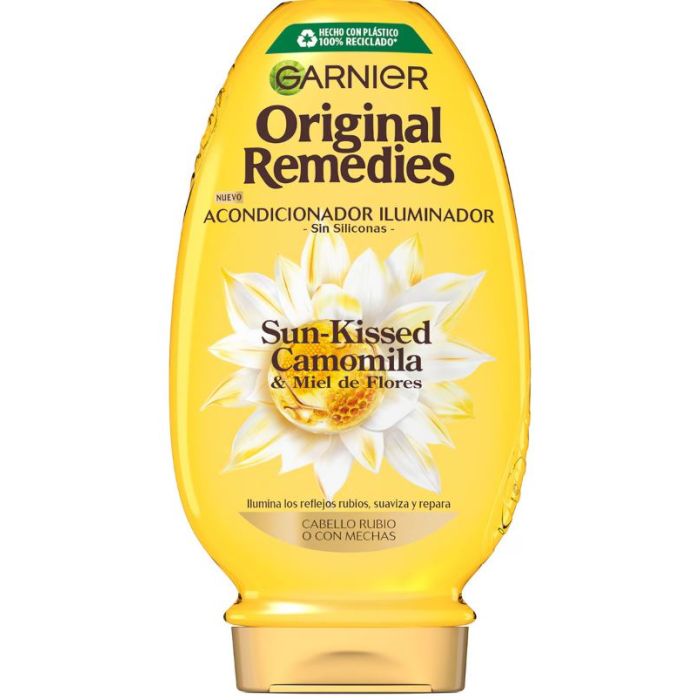 Revitalisant Illuminateur Sun-kissed à la Camomille, au Miel et aux Fleurs 250ml - Garnier - 1