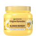Masque réparateur illuminateur Original Remedies Sun-kissed Camomille Cheveux Blond 340 ml - Garnier - 1