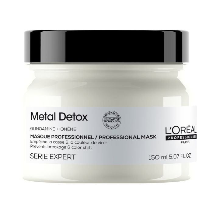 Masque Anti-Métal Serie Expert Metal Detox - L&#39;oréal Professionnel - L'oreal Paris : 150 ml - 1