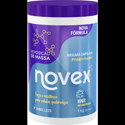 Masque capillaire de comblement force et résistance 1000ml - Novex - 1