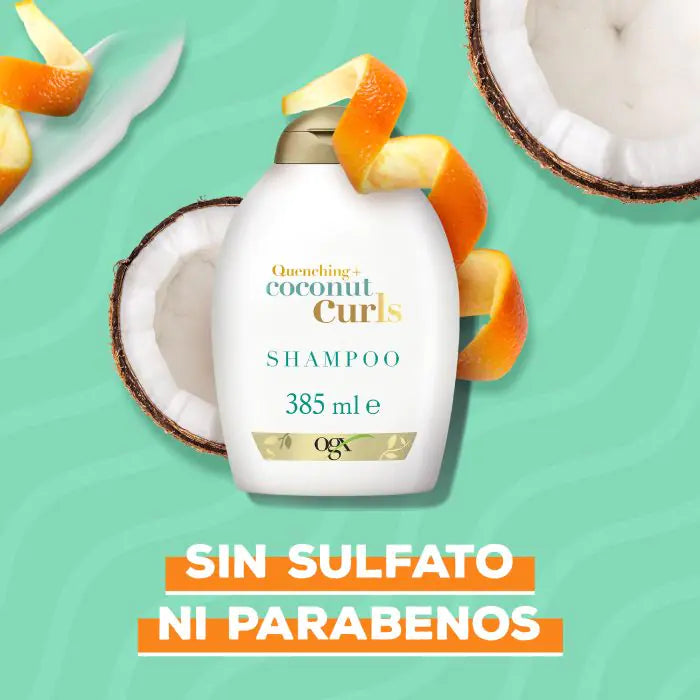Shampooing Coco Coconut pour Cheveux Bouclés et Ondulés 385 ml - Ogx - 5