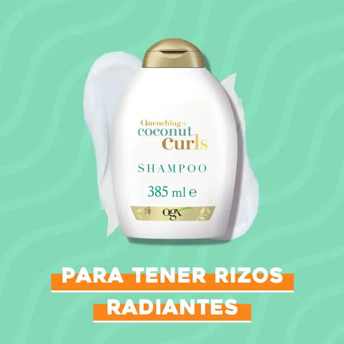 Shampooing Coco Coconut pour Cheveux Bouclés et Ondulés 385 ml - Ogx - 3
