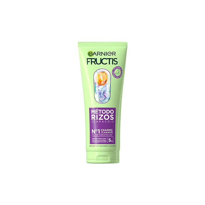 Fructis Méthode Boucles Shampooing Nº1 pour Boucles Hydratées 200 ml - Garnier - 1