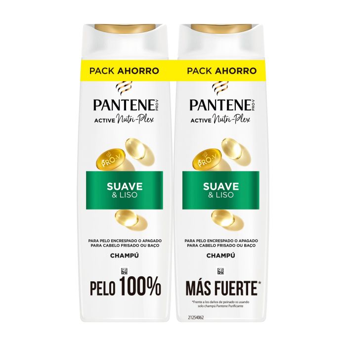 Shampooing Doux et Lisse Nutri-plex - Pantene : 650 ml - 1
