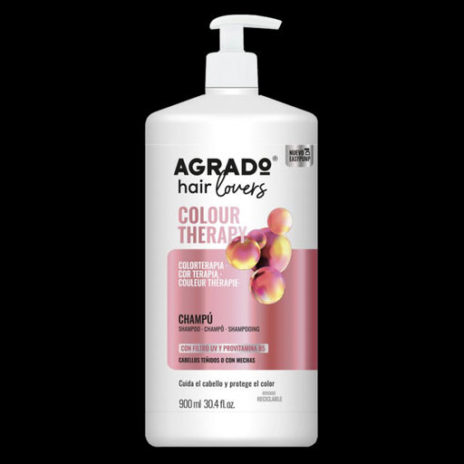 Shampooing Hair Lovers Colour Therapy 900 ml - Agrado - 1