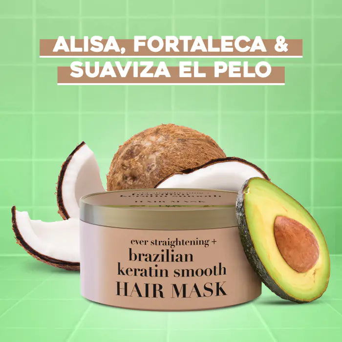 Masque capillaire Brazilian Keratin Smooth 300ml - Ogx - 5